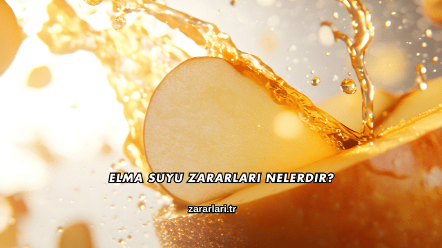 Elma Suyu Zararları Nelerdir?