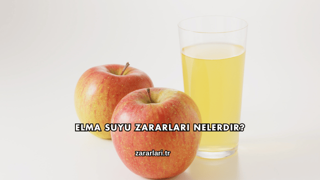 Elma Suyu Zararları Nelerdir?
