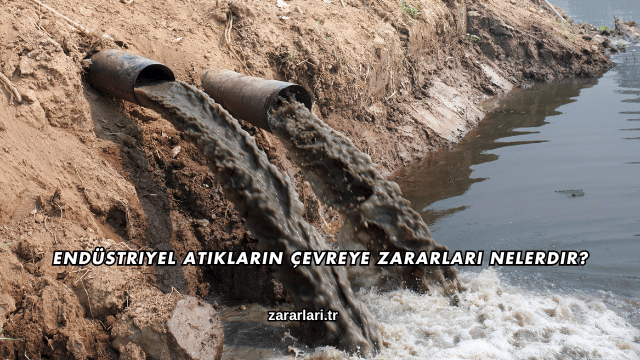 Endüstriyel Atıkların Çevreye Zararları Nelerdir?