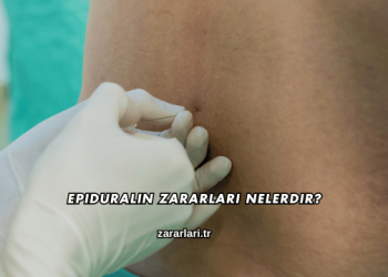 Epiduralin Zararları Nelerdir?