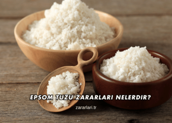 Epsom Tuzu Zararları Nelerdir?