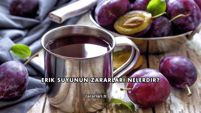 Erik Suyunun Zararları Nelerdir?