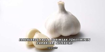 Erkeklerde Fazla Sarımsak Tüketiminin Zararları Nelerdir?