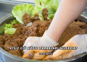 Etsiz Çiğ Köfte Zararları Nelerdir?