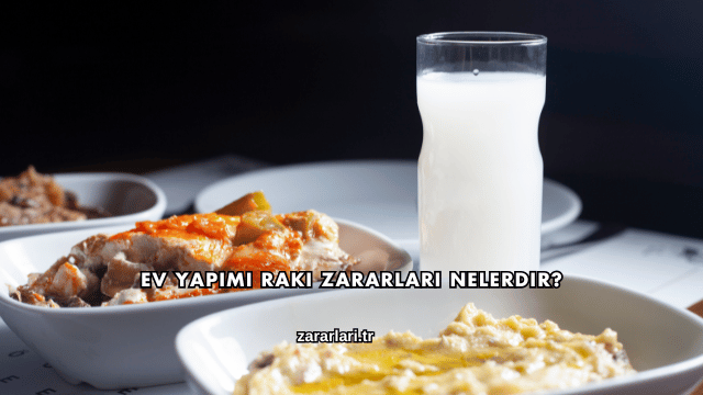 Ev Yapımı Rakı Zararları Nelerdir?