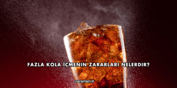 Fazla Kola İçmenin Zararları Nelerdir?