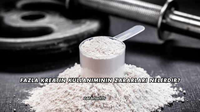Fazla Kreatin Kullanımının Zararları Nelerdir?