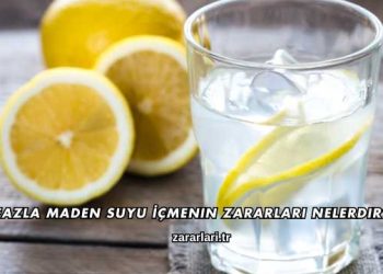 Fazla Maden Suyu İçmenin Zararları Nelerdir?