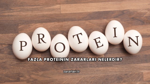 Fazla Proteinin Zararları Nelerdir?