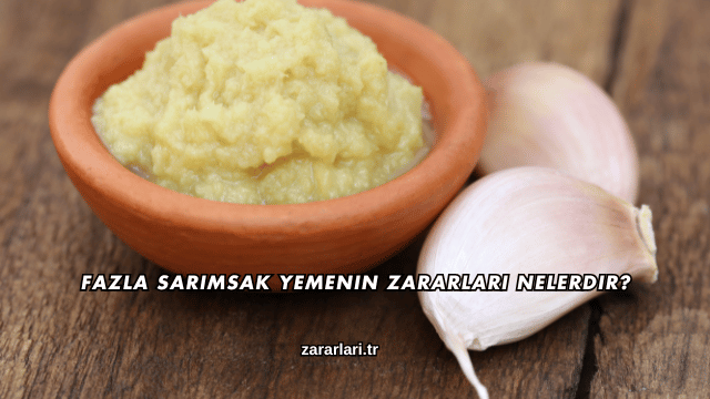 Fazla Sarımsak Yemenin Zararları Nelerdir?