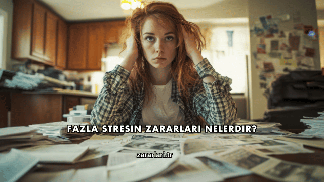 Fazla Stresin Zararları Nelerdir?