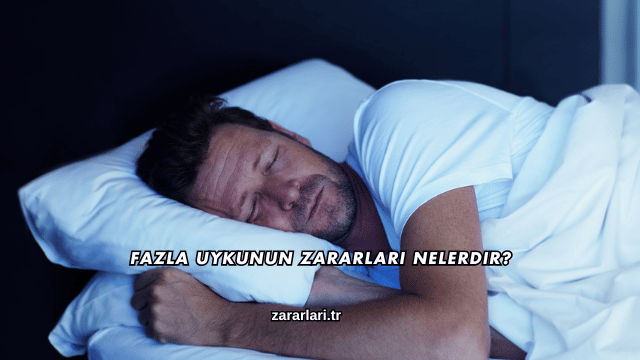 Fazla Uykunun Zararları Nelerdir?