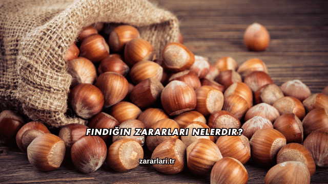 Fındığın Zararları Nelerdir?