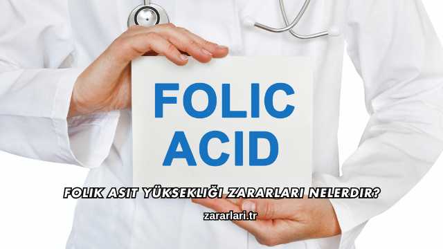 Folik Asit Yüksekliği Zararları Nelerdir?