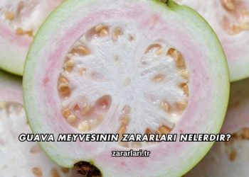 Guava Meyvesinin Zararları Nelerdir?