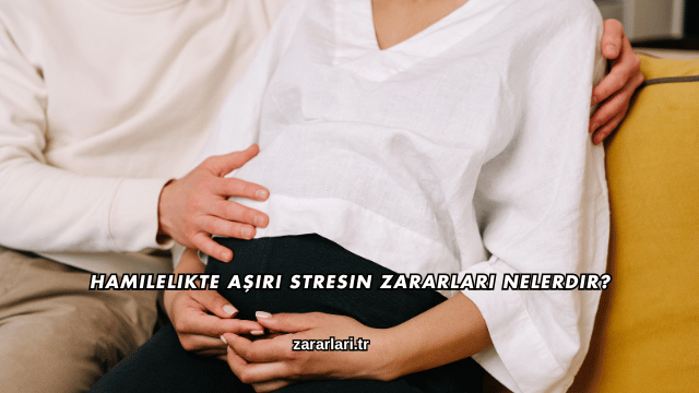 Hamilelikte Aşırı Stresin Zararları Nelerdir?