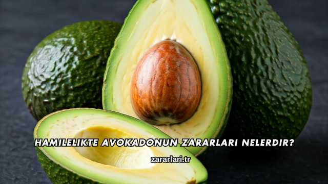 Hamilelikte Avokadonun Zararları Nelerdir?