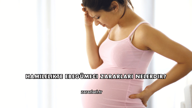 Hamilelikte Ebegümeci Zararları Nelerdir?