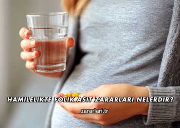 Hamilelikte Folik Asit Zararları Nelerdir?