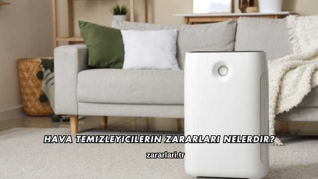 Hava Temizleyicilerin Zararları Nelerdir?