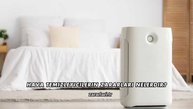 Hava Temizleyicilerin Zararları Nelerdir?