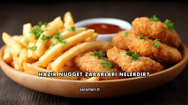 Hazır Nugget Zararları Nelerdir?