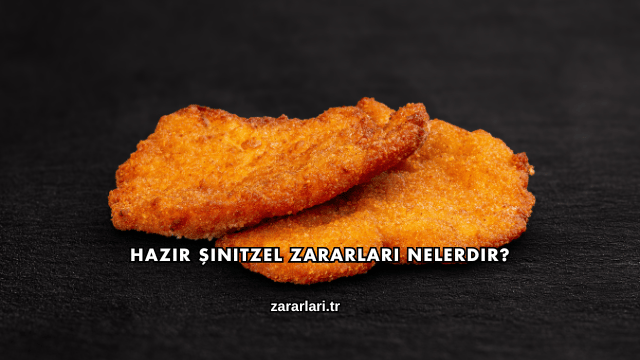 Hazır Şinitzel Zararları Nelerdir?
