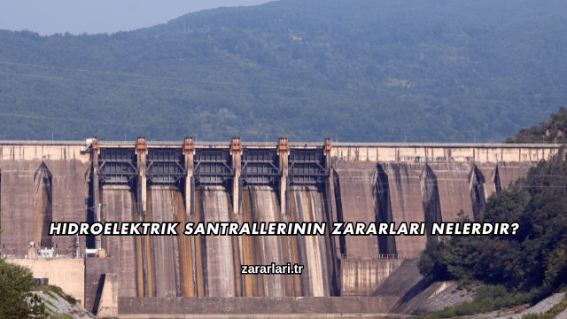 Hidroelektrik Santrallerinin Zararları Nelerdir?