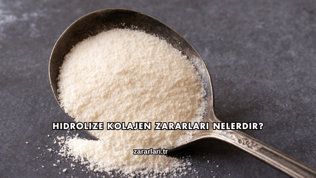 Hidrolize Kolajen Zararları Nelerdir?