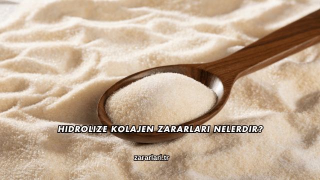Hidrolize Kolajen Zararları Nelerdir?
