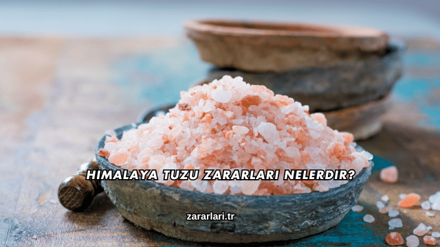Himalaya Tuzu Zararları Nelerdir?
