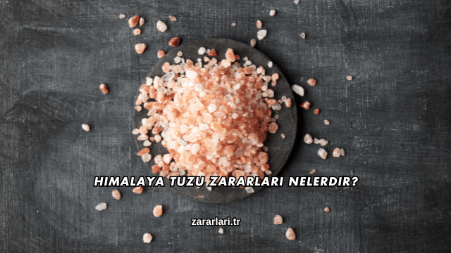 Himalaya Tuzu Zararları Nelerdir?