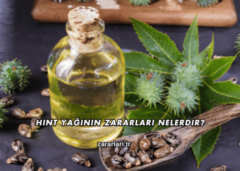 Hint Yağının Zararları Nelerdir?