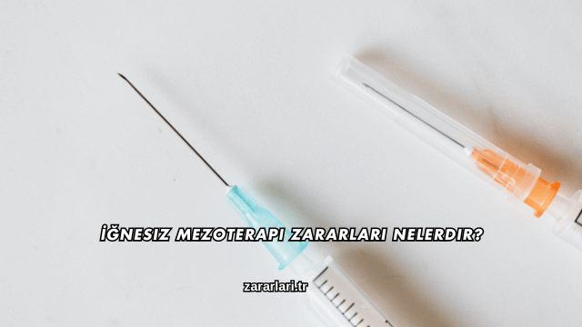 İğnesiz Mezoterapi Zararları Nelerdir?
