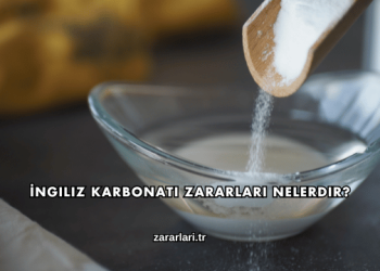 İngiliz Karbonatı Zararları Nelerdir?