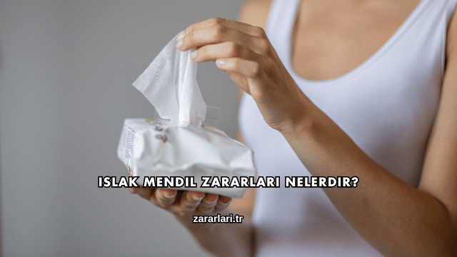 Islak Mendil Zararları Nelerdir?
