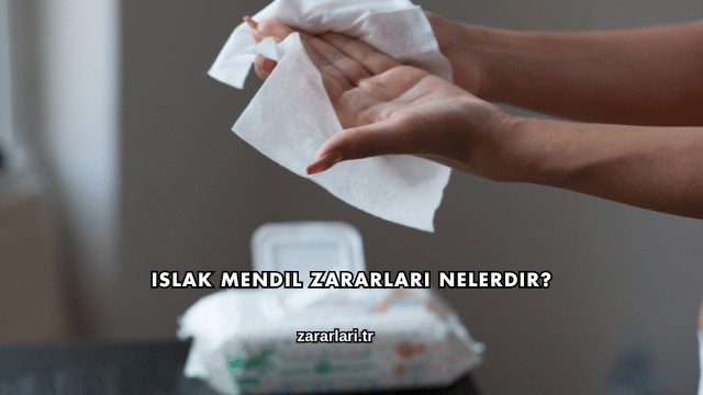 Islak Mendil Zararları Nelerdir?