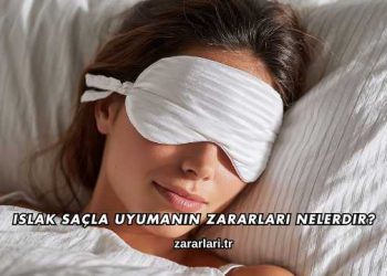 Islak Saçla Uyumanın Zararları Nelerdir?