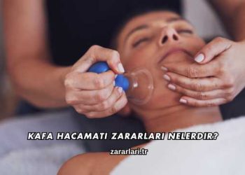Kafa Hacamatı Zararları Nelerdir?