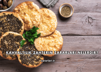 Kahvaltılık Zahterin Zararları Nelerdir?