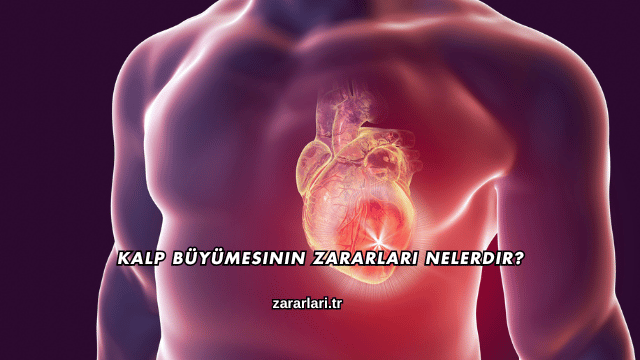 Kalp Büyümesinin Zararları Nelerdir?
