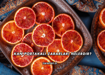 Kan Portakalı Zararları Nelerdir?