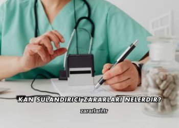 Kan Sulandırıcı Zararları Nelerdir?