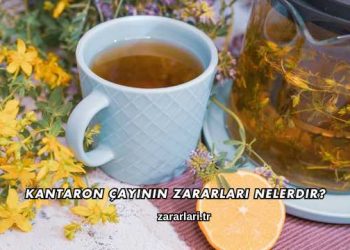 Kantaron Çayının Zararları Nelerdir?