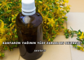 Kantaron Yağının Yüze Zararları Nelerdir?