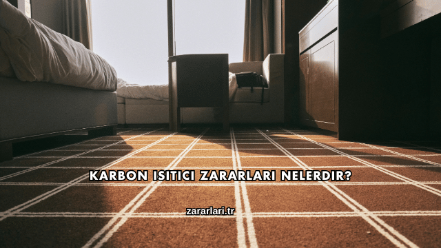 Karbon Isıtıcı Zararları Nelerdir?
