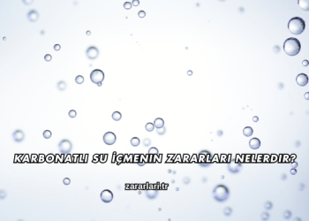 Karbonatlı Su İçmenin Zararları Nelerdir?