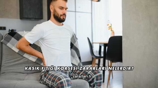 Kasık Fıtığı Korsesi Zararları Nelerdir?