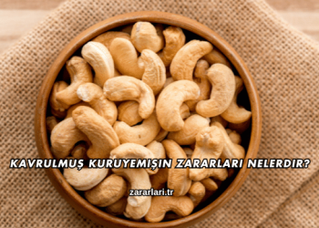 Kavrulmuş Kuruyemişin Zararları Nelerdir?