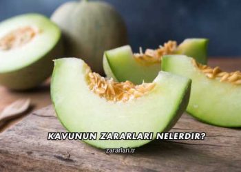 Kavunun Zararları Nelerdir?